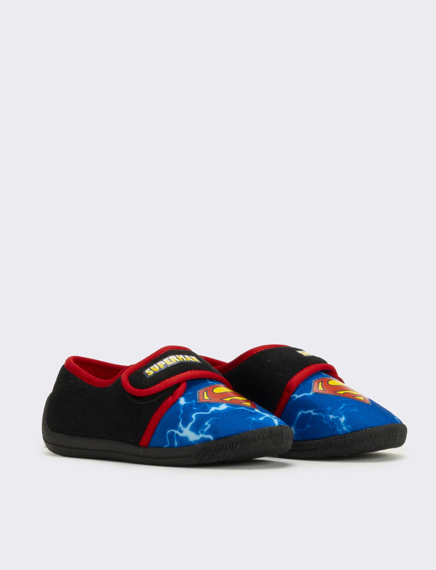 Pantofola con strappo Superman© da bambino - Blu