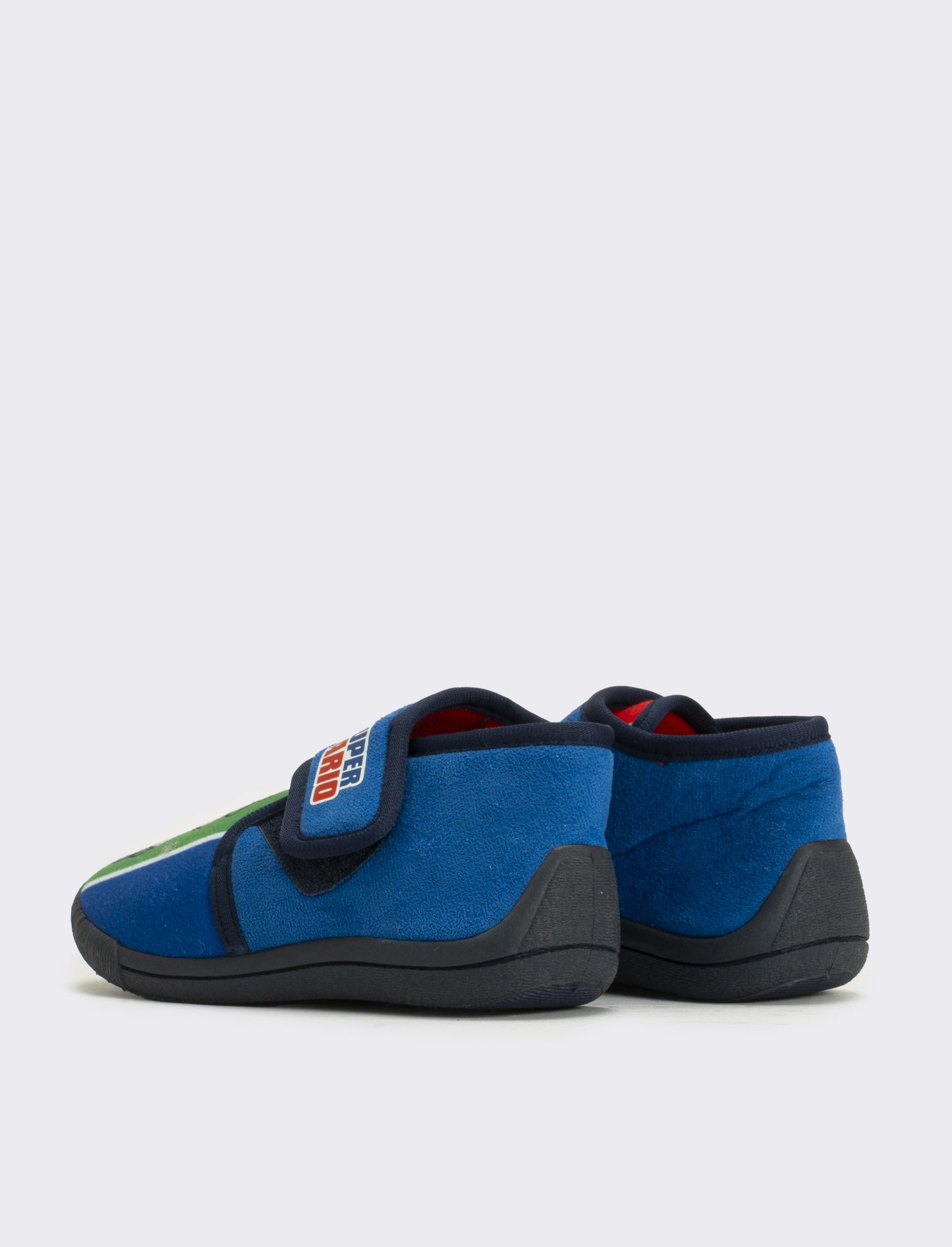 Pantofola con strappo Superman© da bambino - Blu