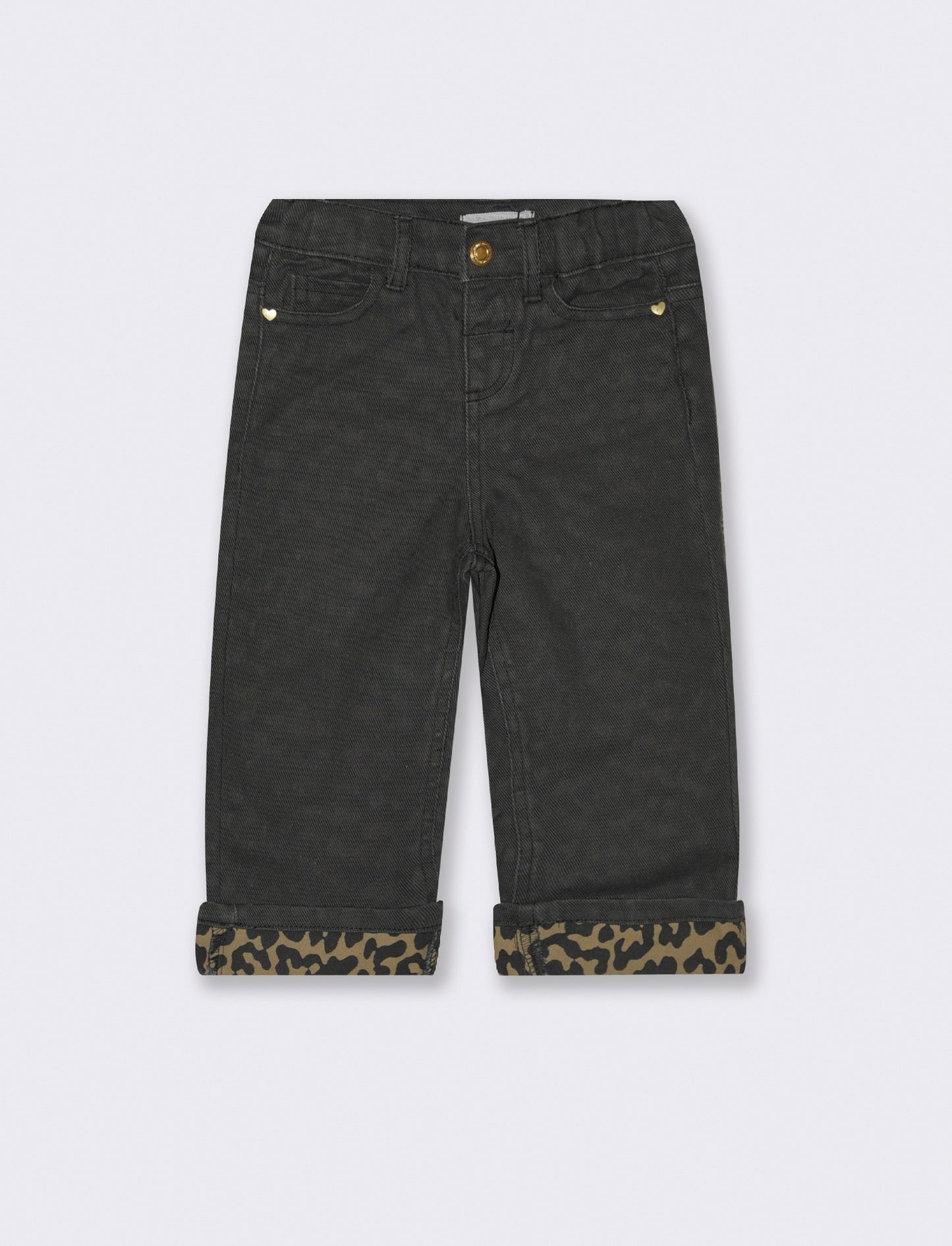 Jeans risvolto maculato - Maculato
