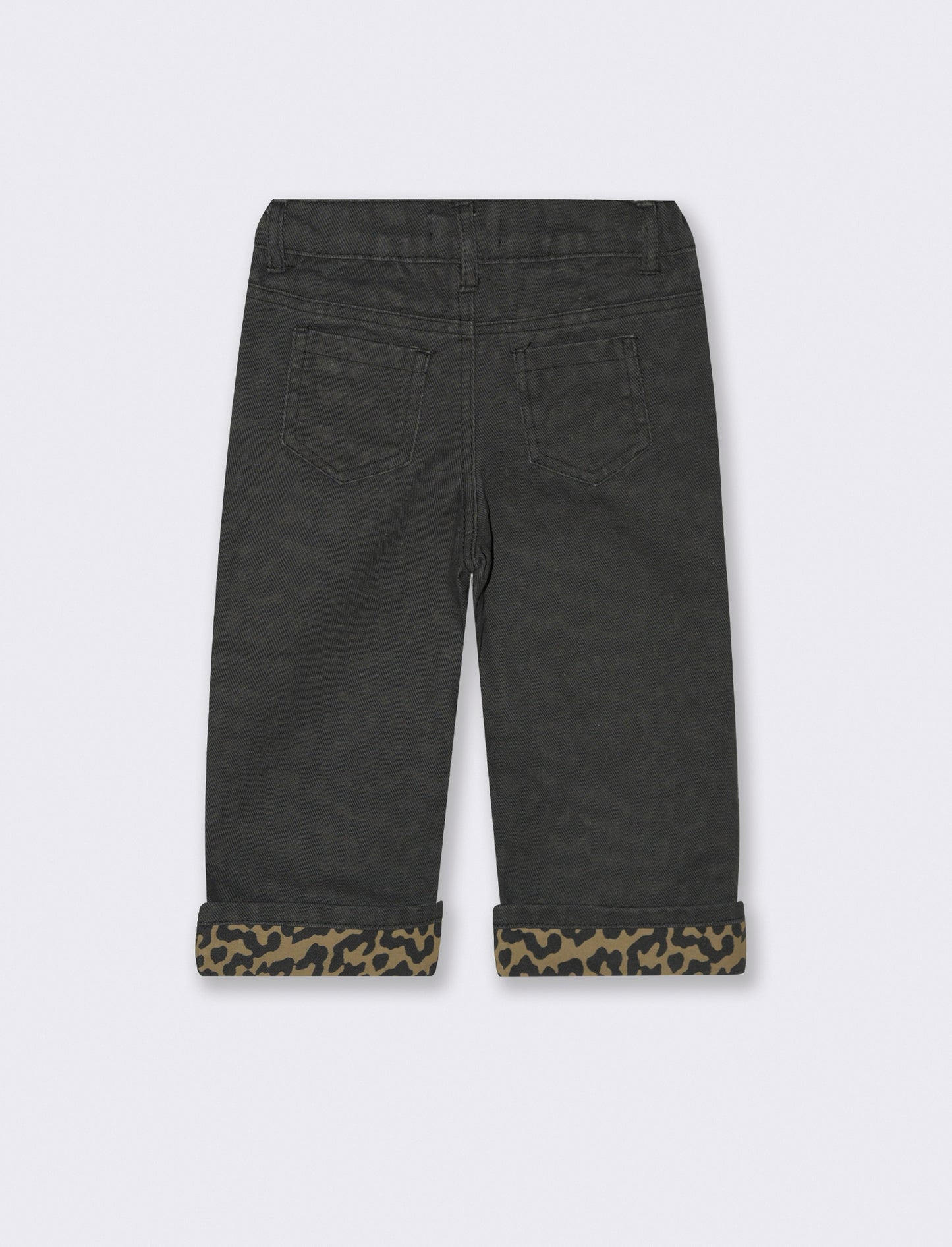 Jeans risvolto maculato - Maculato