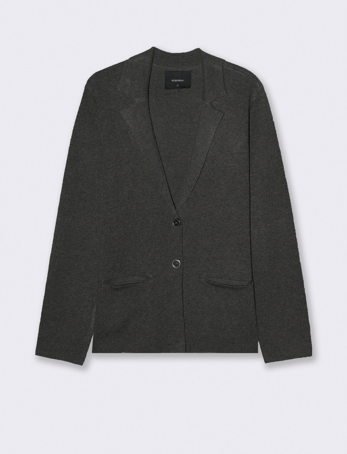 GIACCA IN MAGLIA - Antracite melange