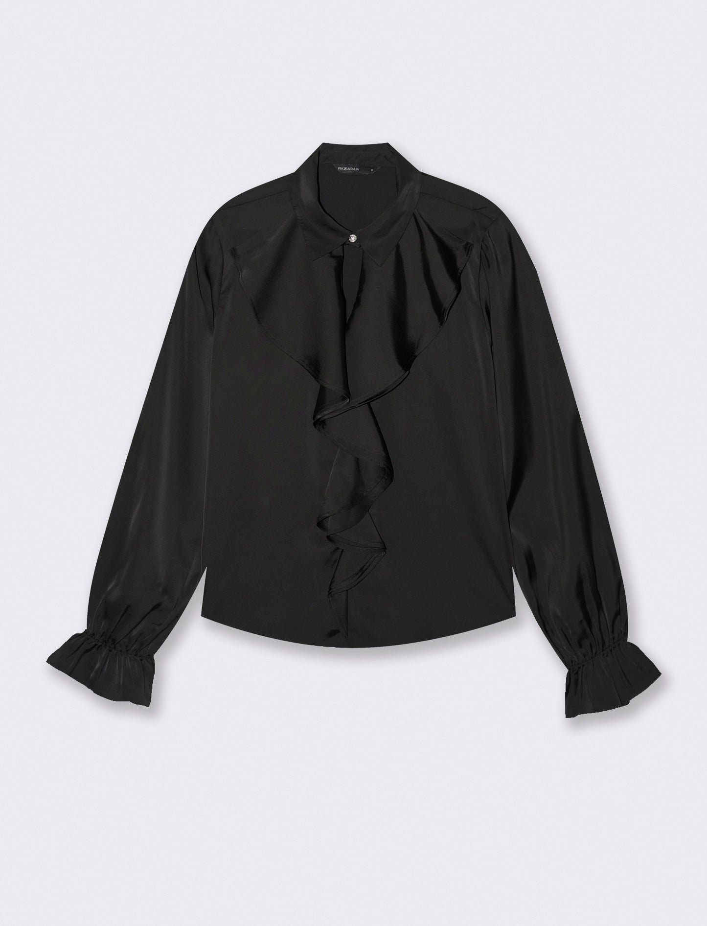 CASACCA CON ROUCHES - Nero