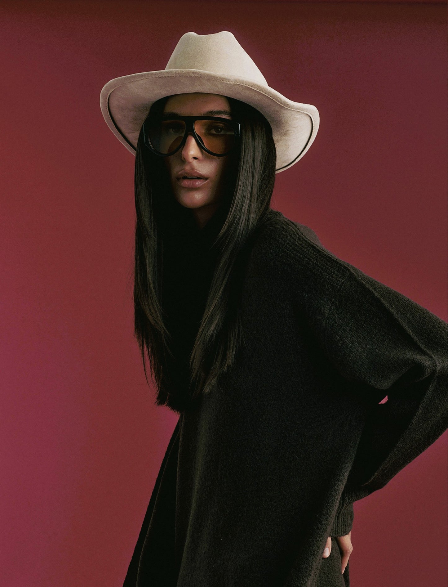 VESTITO IN  MAGLIA - Moro