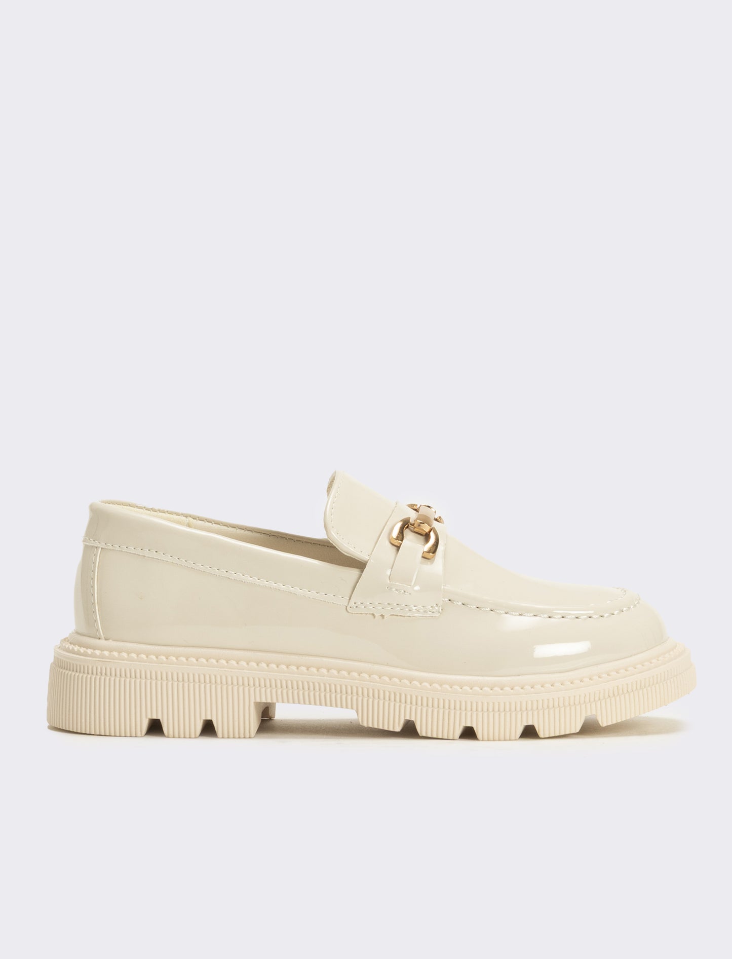 College con morsetto da bambina - Beige