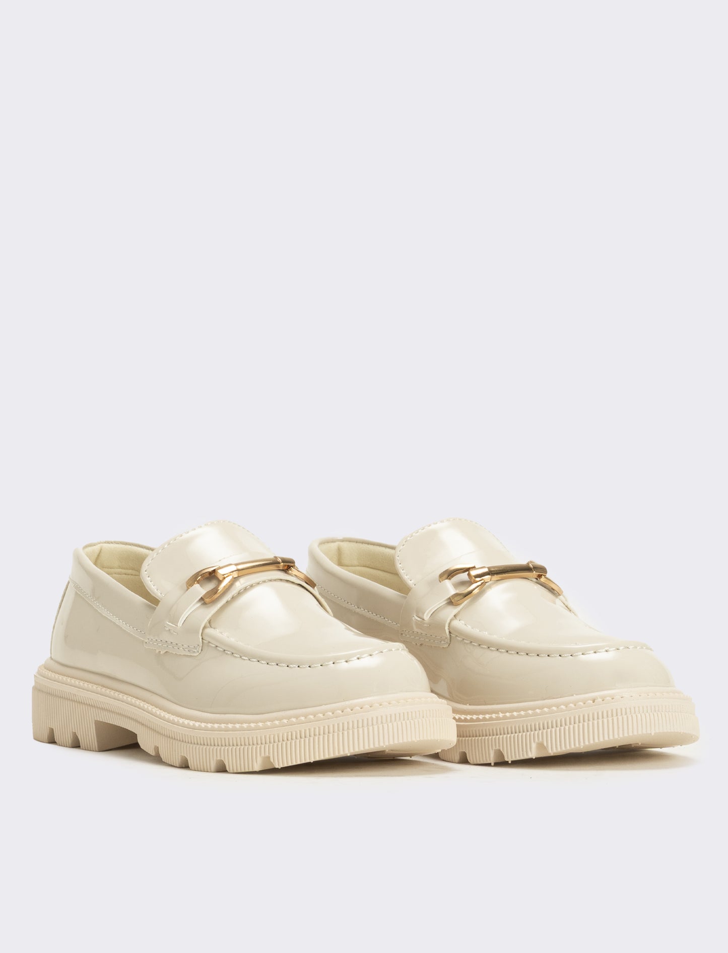 College con morsetto da bambina - Beige