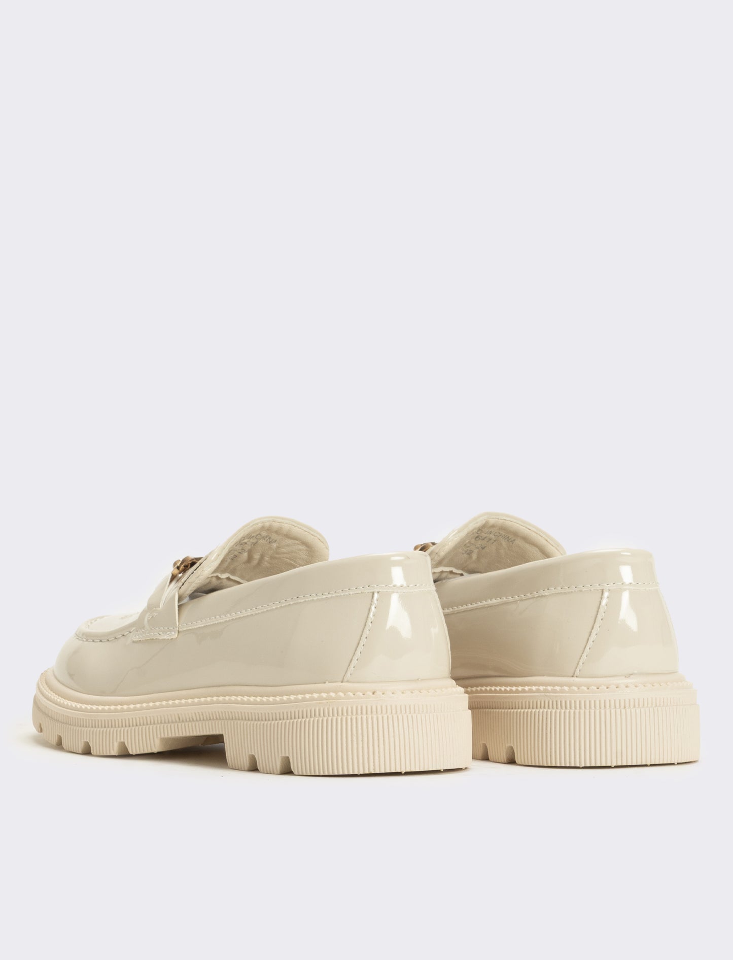 College con morsetto da bambina - Beige