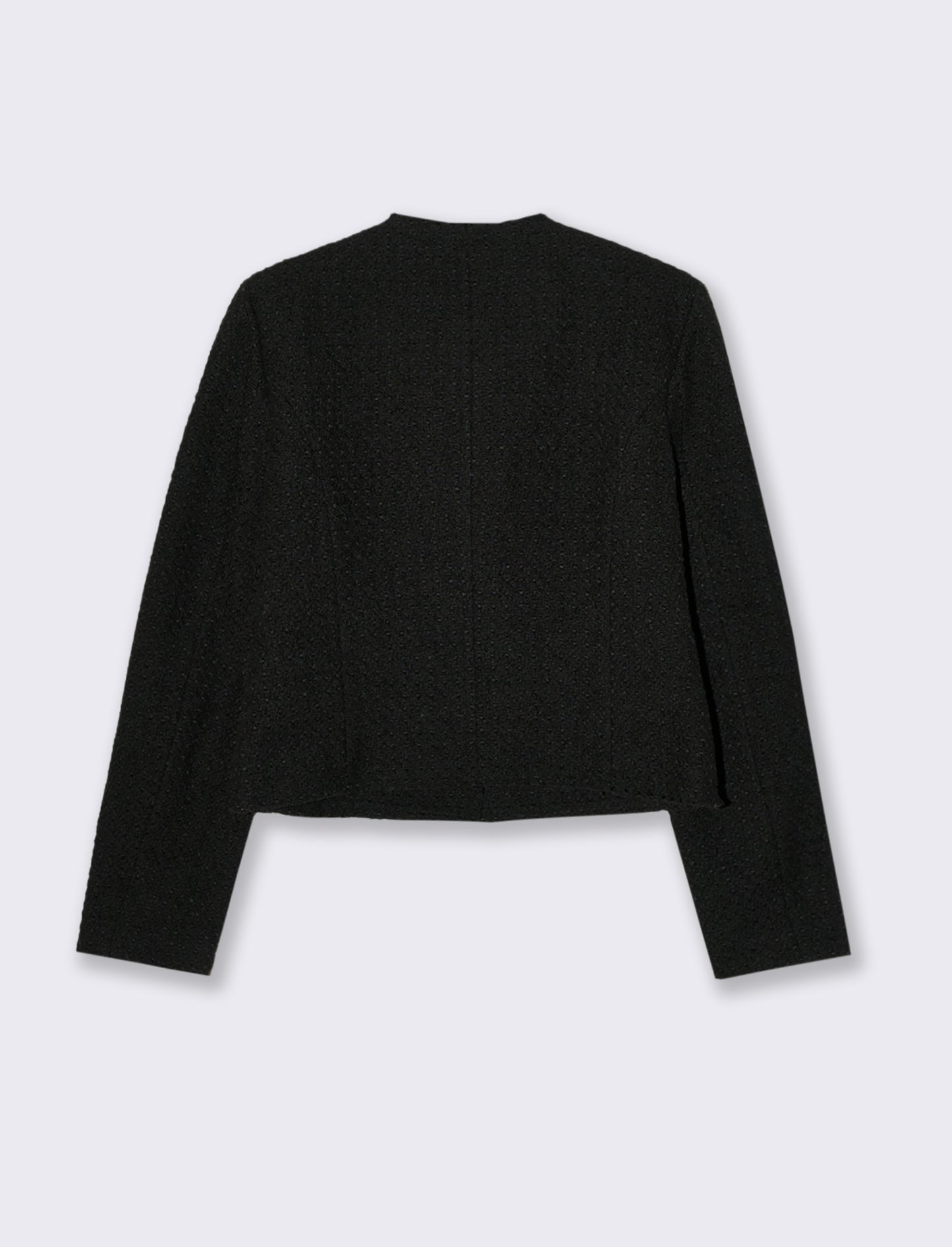 GIACCA CON BOTTONI METALLO COLOR ORO - Nero