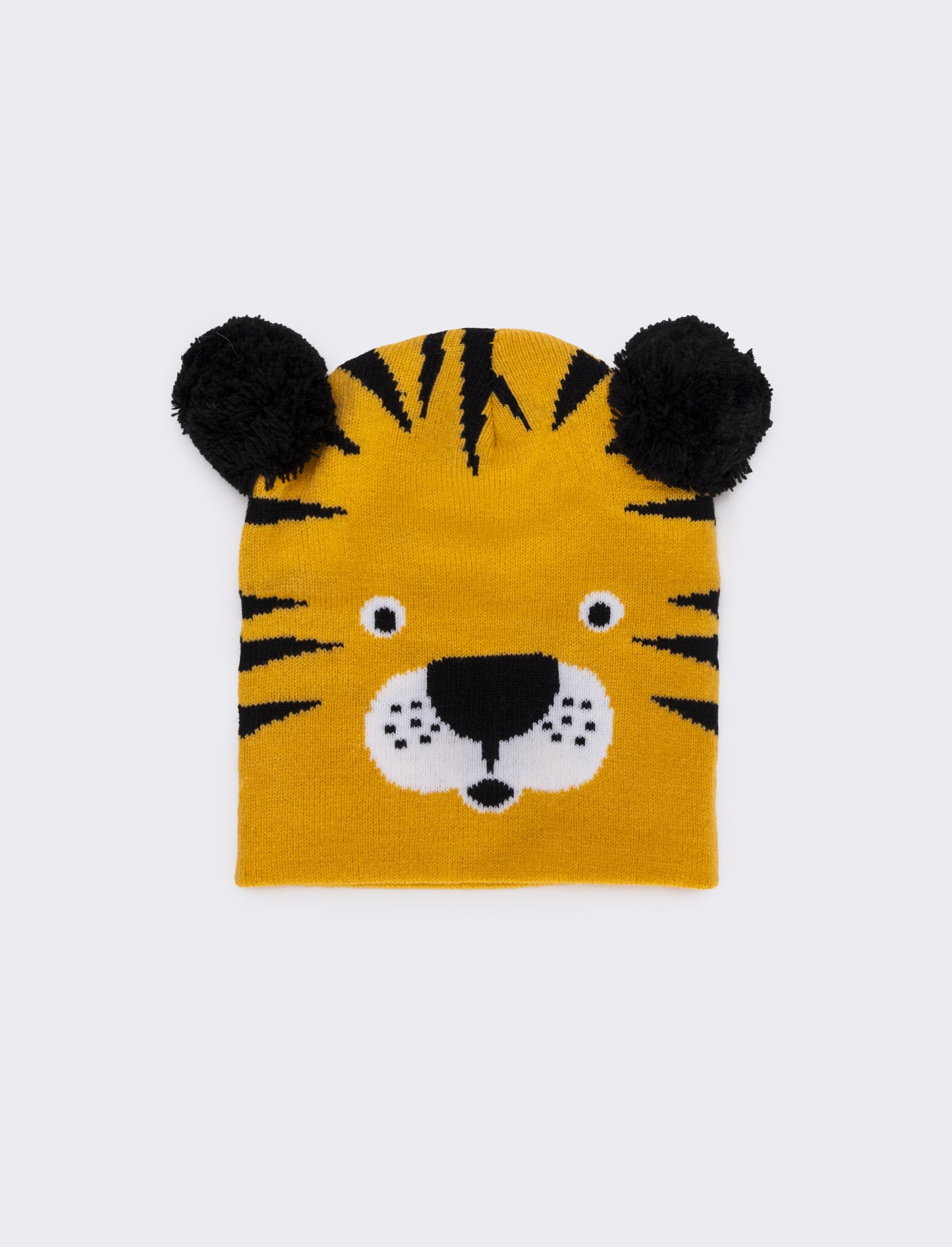 Cappello bambino stampa animali - Giallo