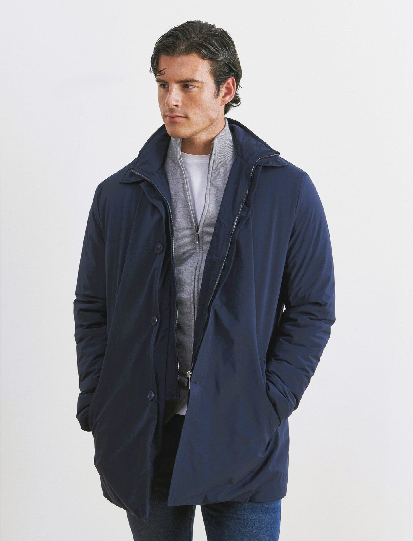 GIACCONE TECNICO LEGGERO - Blu