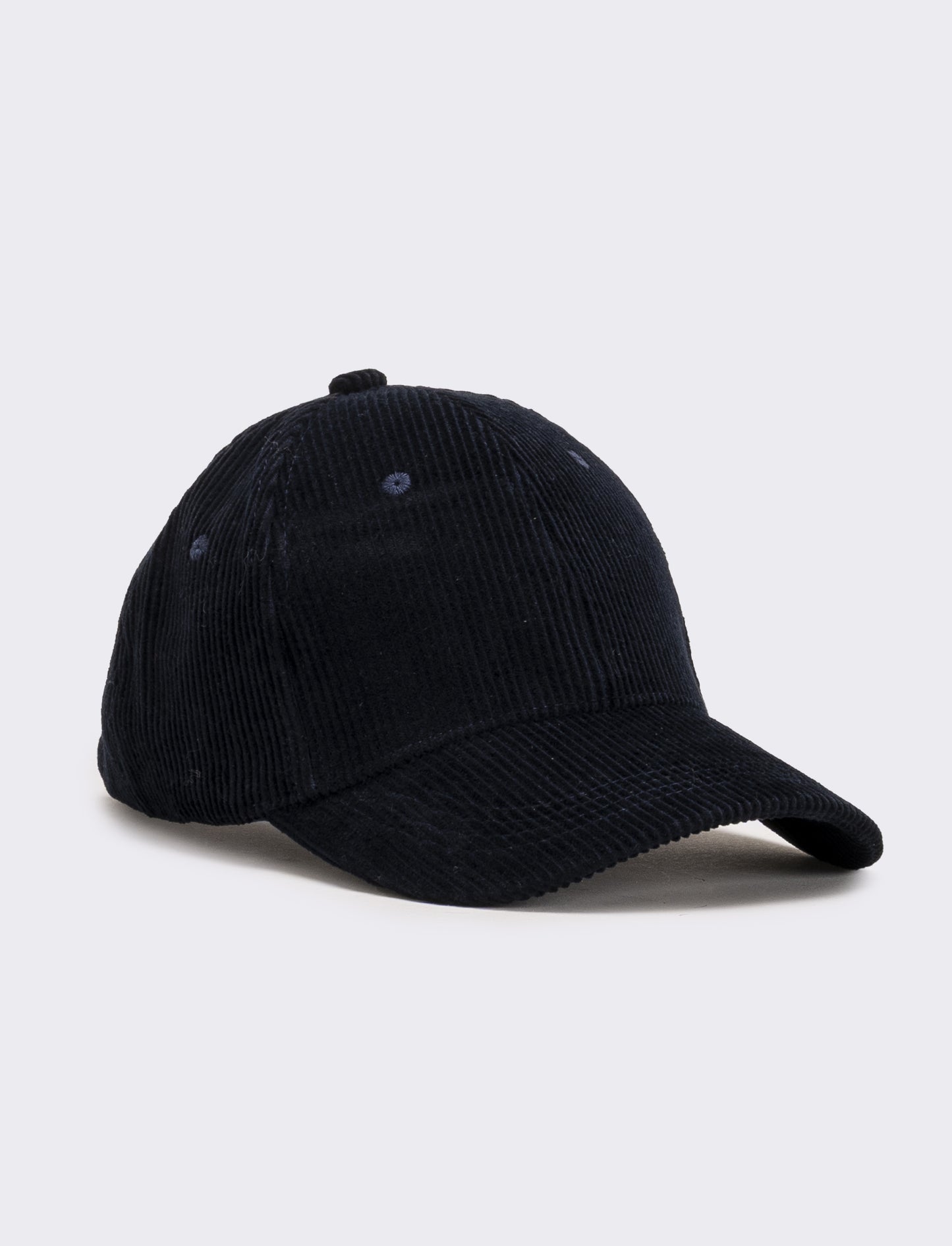 Cappello uomo baseball in velluto - Blu