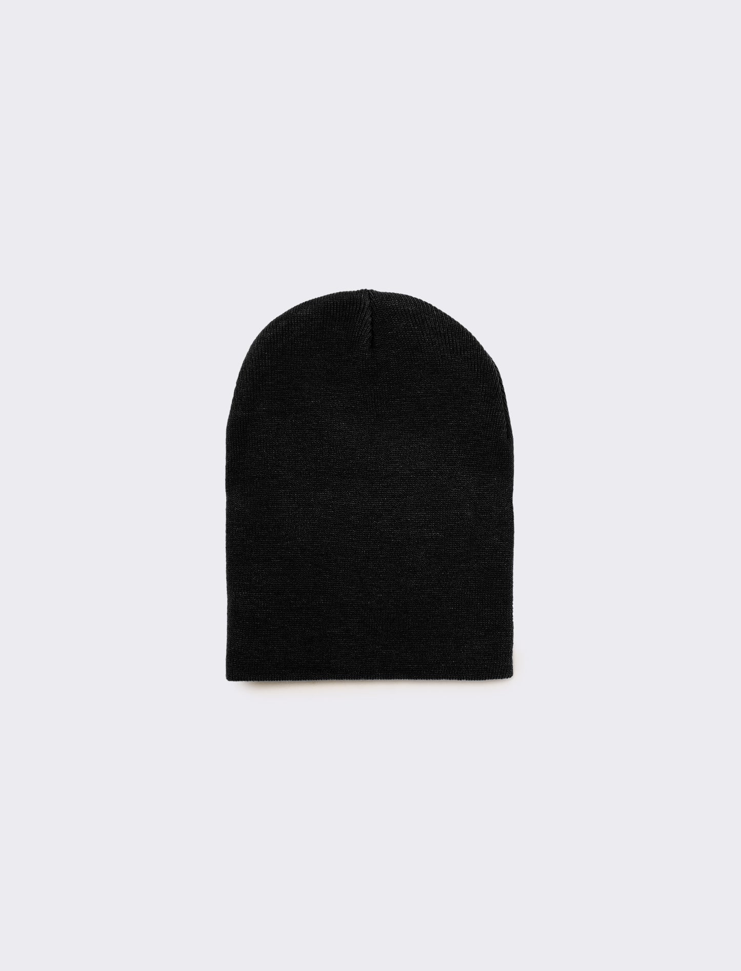 Cappello cuffia uomo basic - Nero