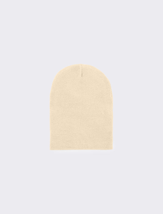 Cappello cuffia uomo basic - Beige