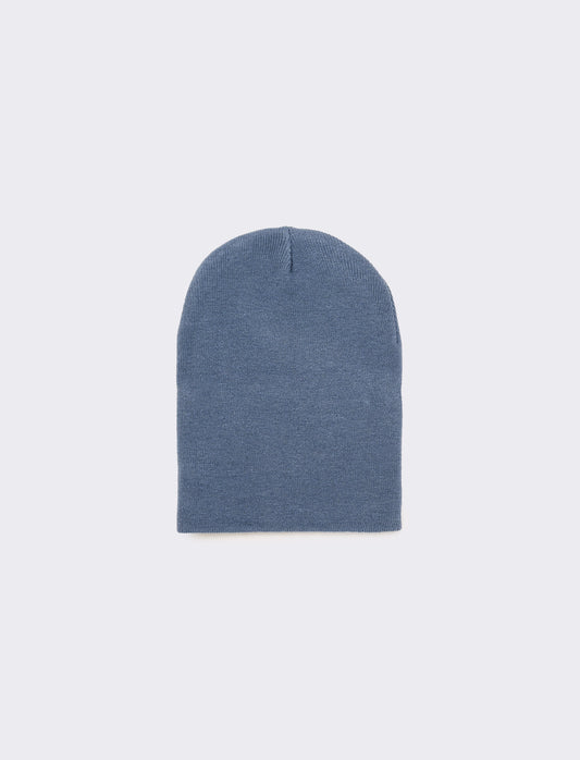 Cappello cuffia uomo basic - Denim