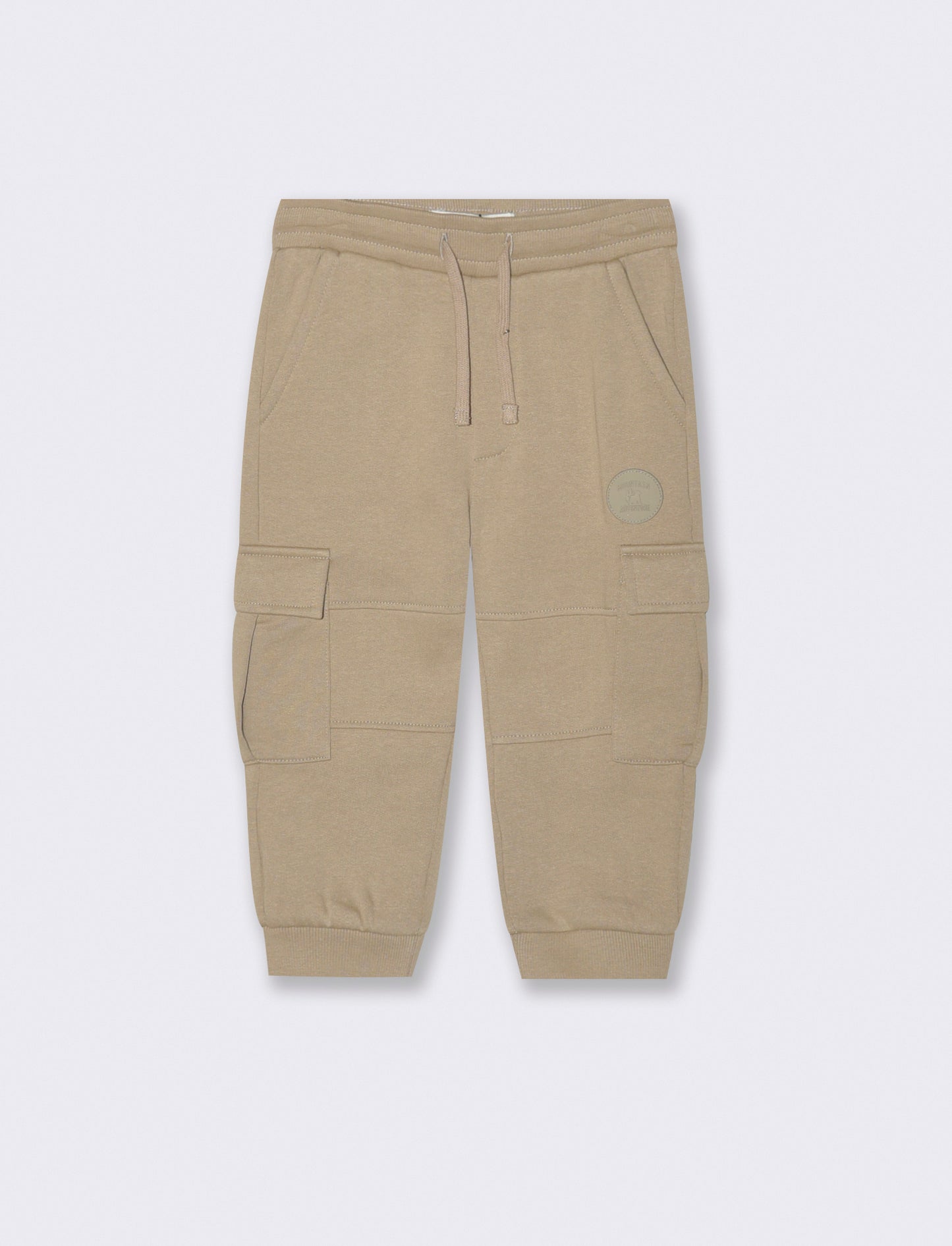 Jogger con tasconi - Beige