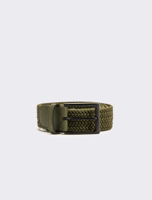 Cintura uomo fusto elastico a intreccio - Ve.milit.