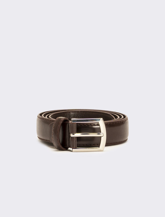 Cintura uomo classica bombata h 3 cm - Moro