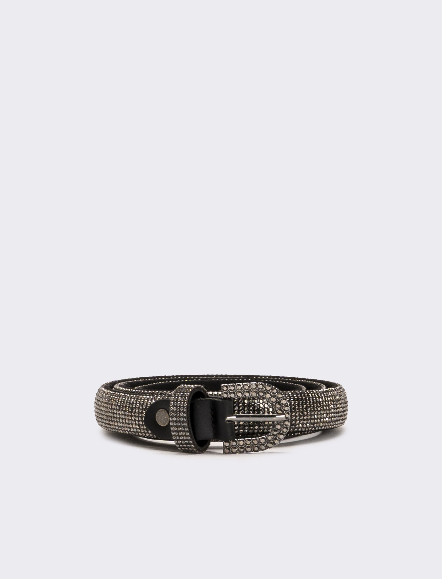 Cintura donna sottile con strass - canna di fucile