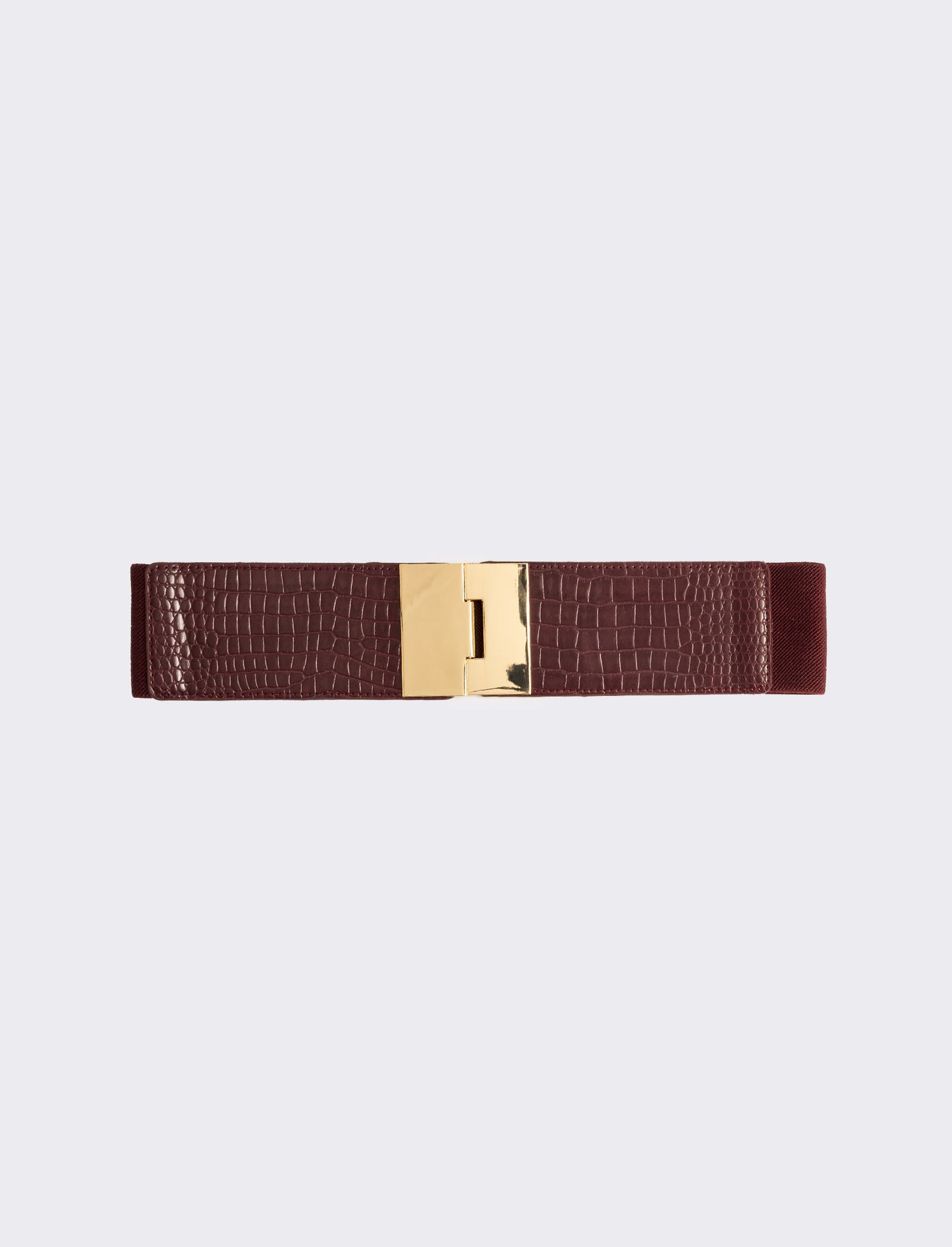 Cintura donna elastica stampa cocco - Bordeaux