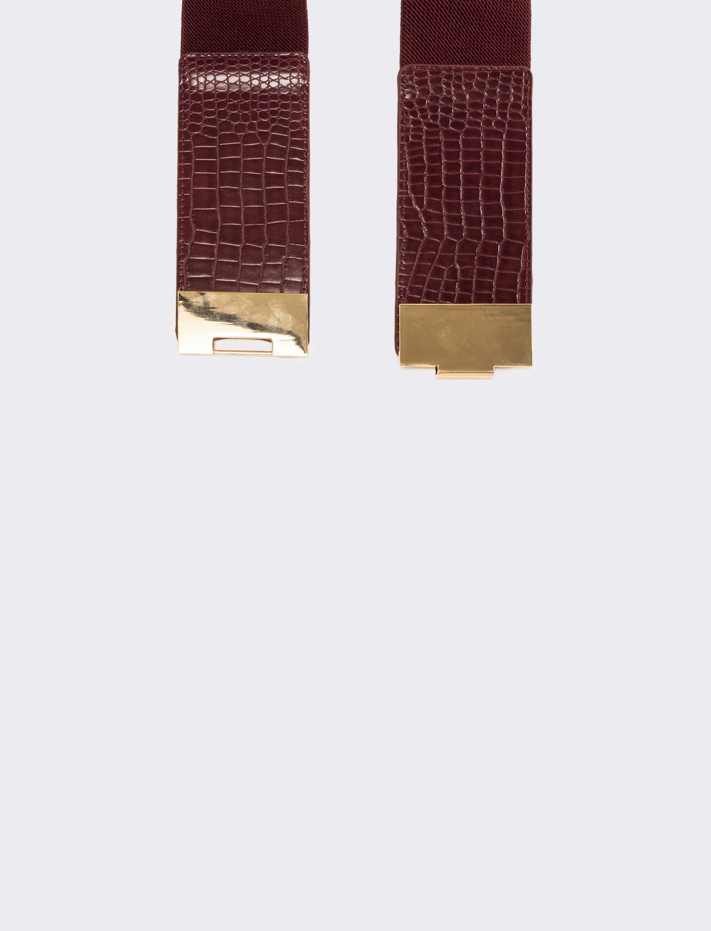 Cintura donna elastica stampa cocco - Bordeaux