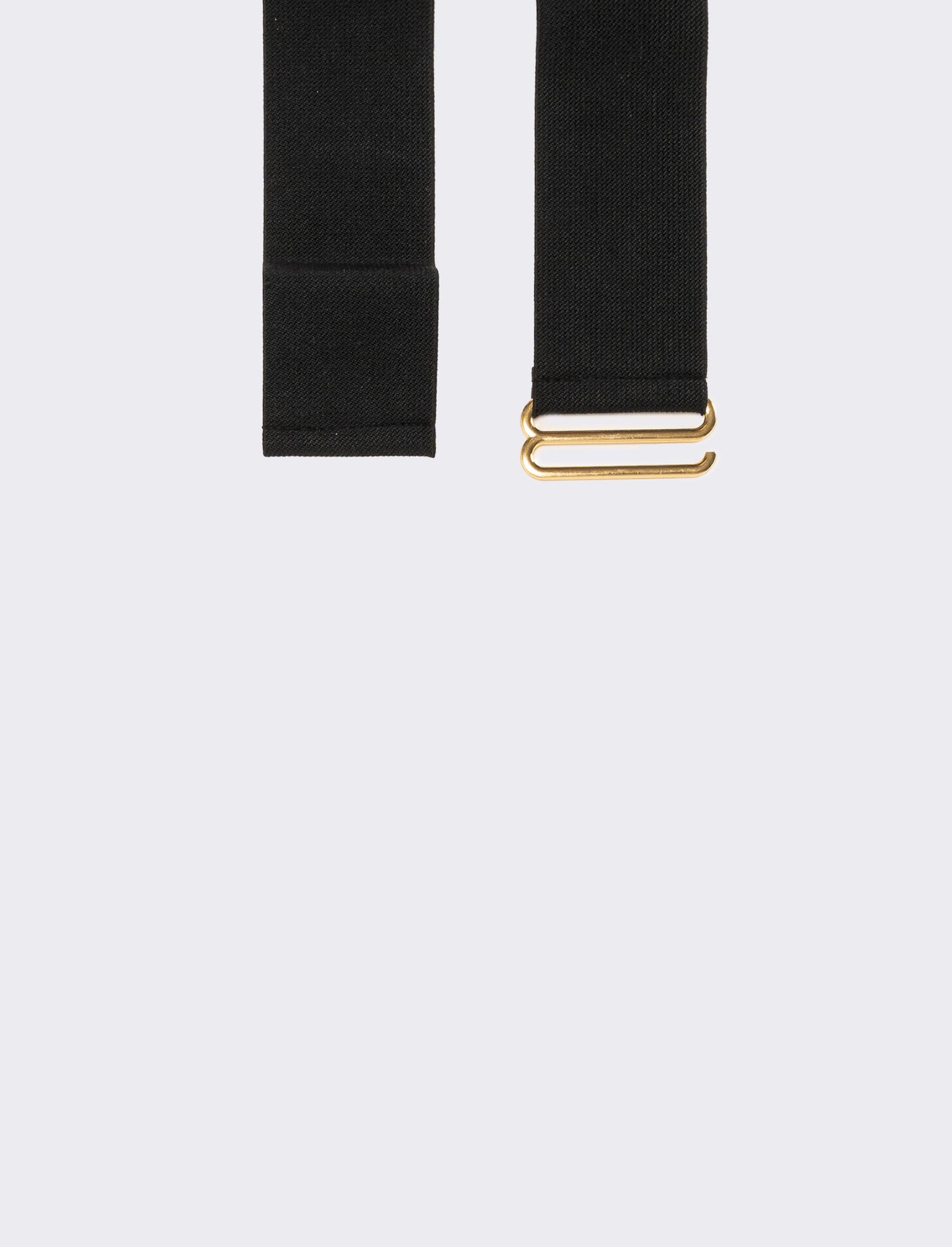 Cintura donna elastica con borchie a sfera - Nero