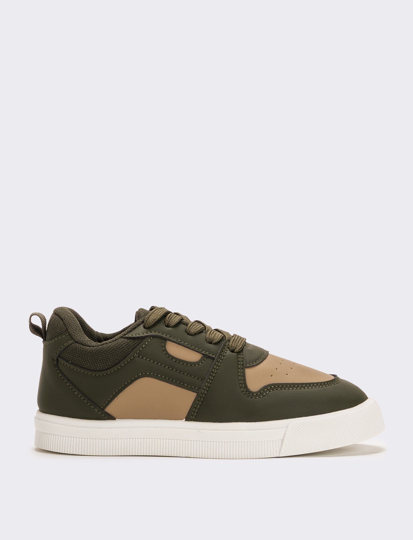 Sneakers bicolor da bambino - Verde