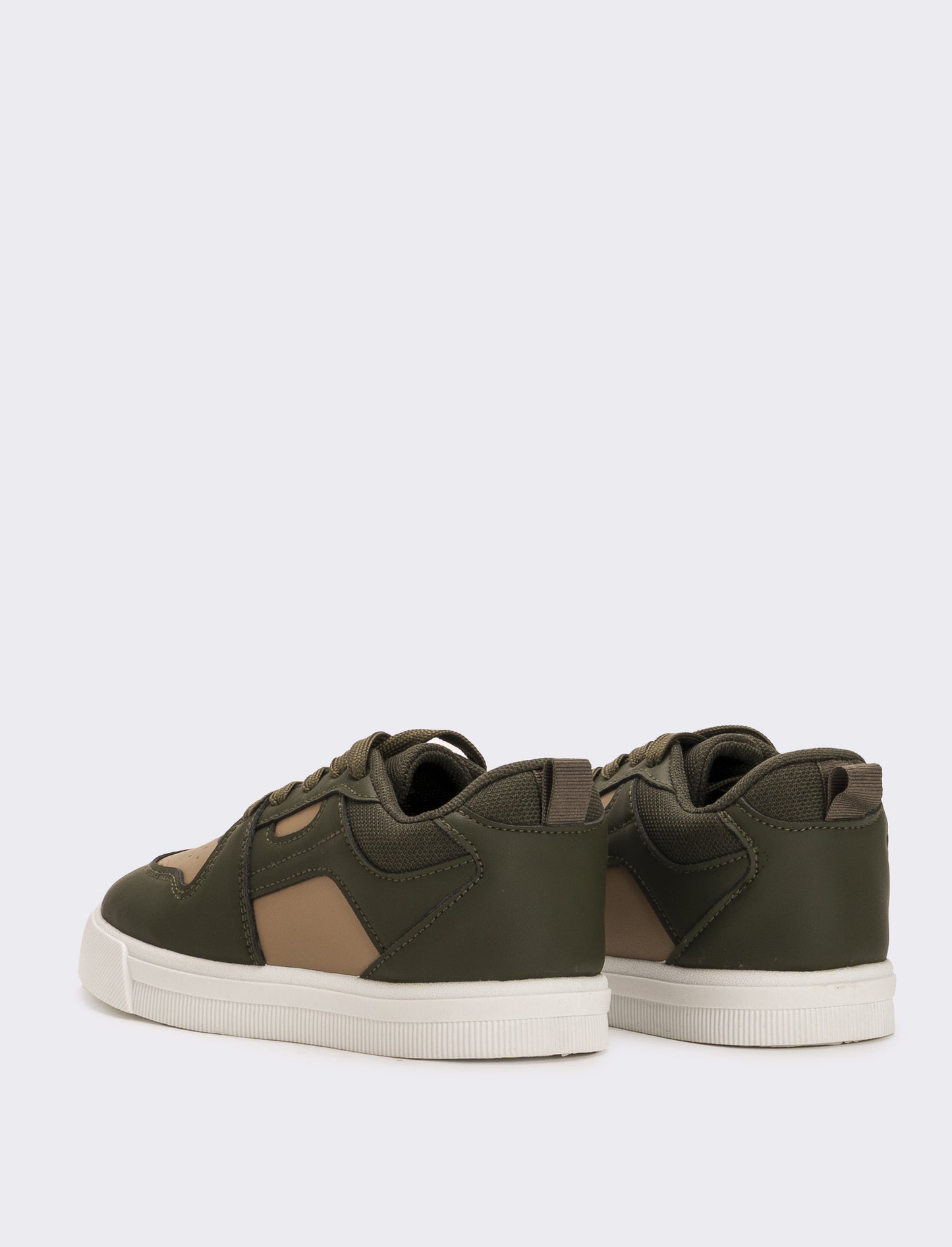 Sneakers bicolor da bambino - Verde