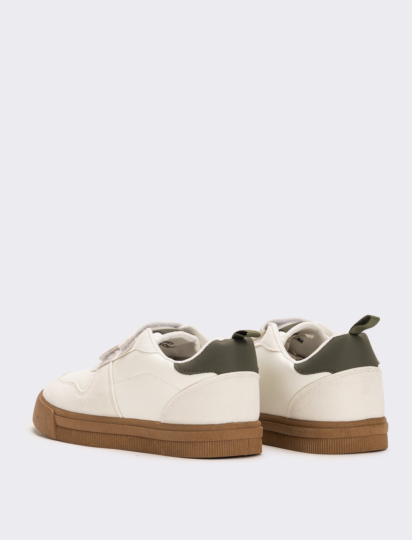 Sneakers con strapppi da bambino - Bianco