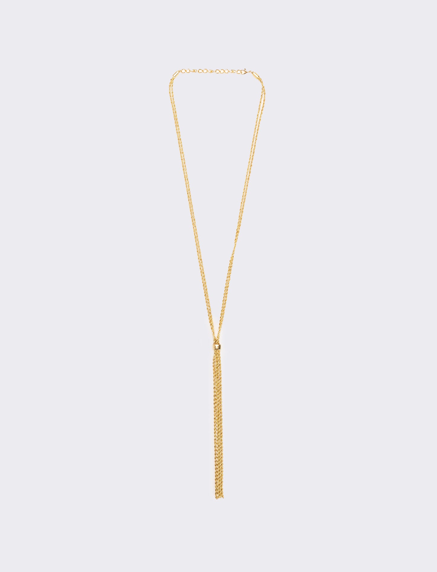 Collana saliscendi in strass elegante - Oro