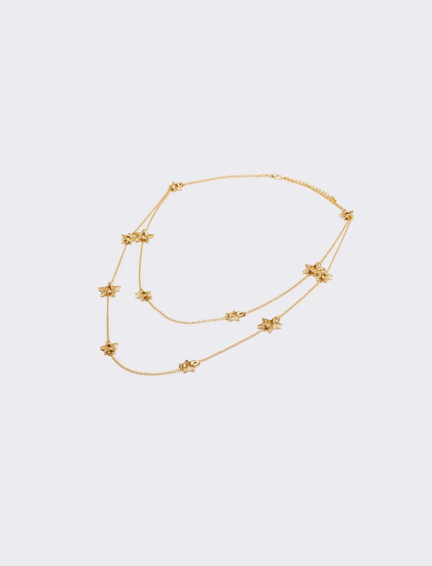 Collana con cuoricini e stelline per lei - Oro