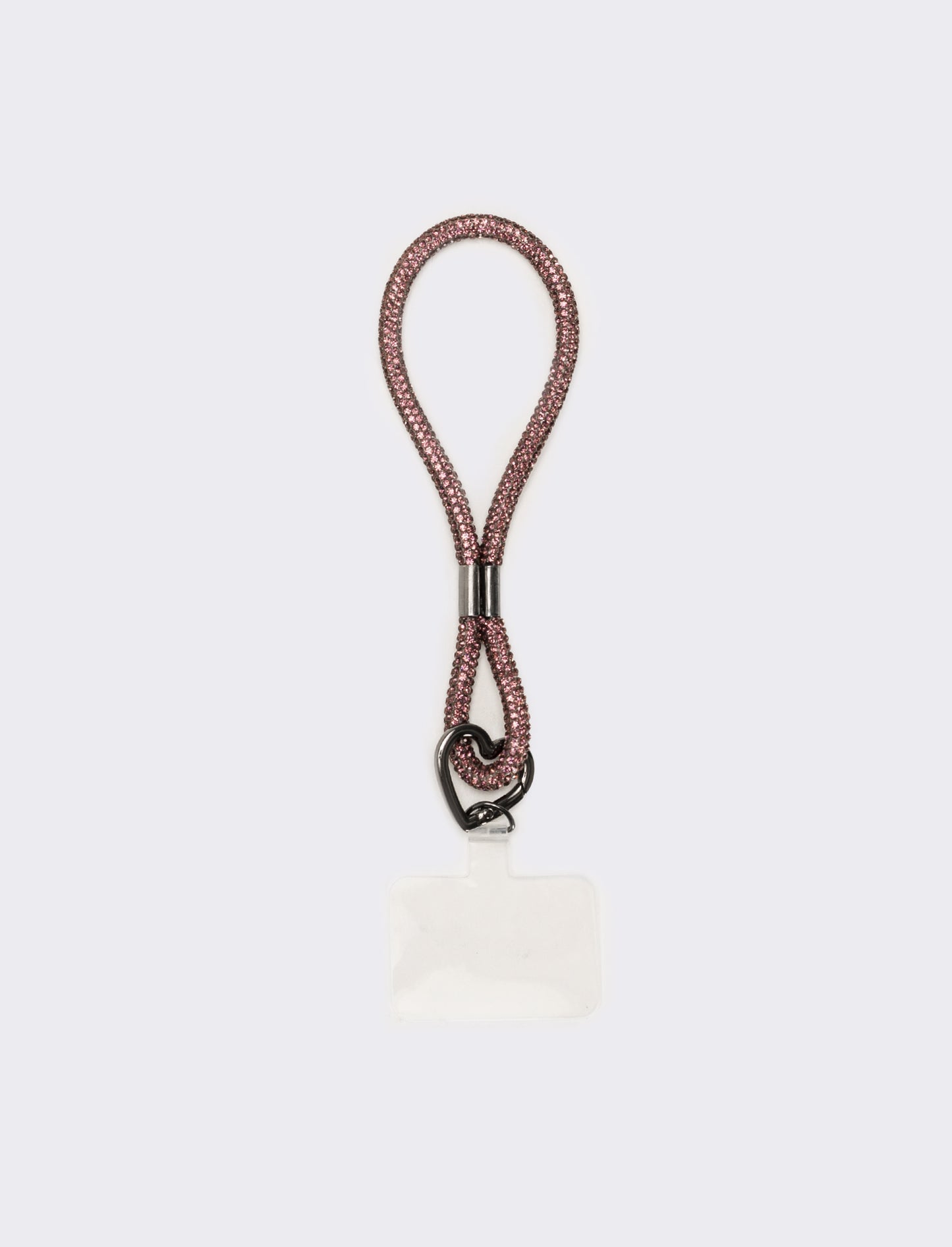 Laccio porta cellulare da polso con strass - Viola