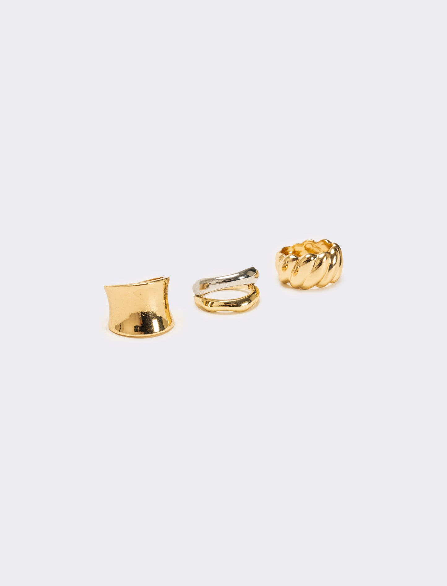 Card anelli donna 4 pezzi - Oro