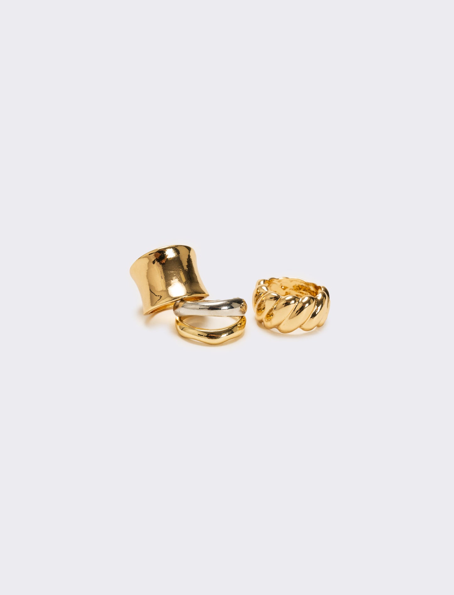 Card anelli donna 4 pezzi - Oro