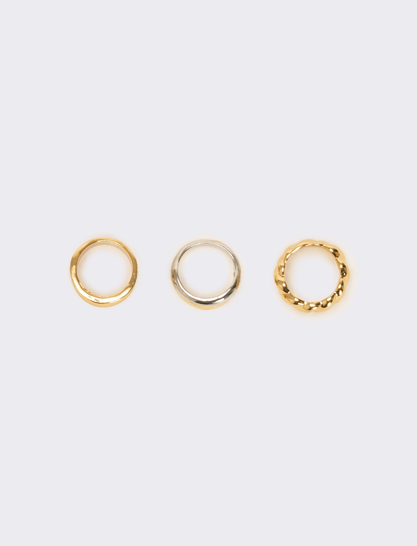 Card anelli donna 4 pezzi - Oro