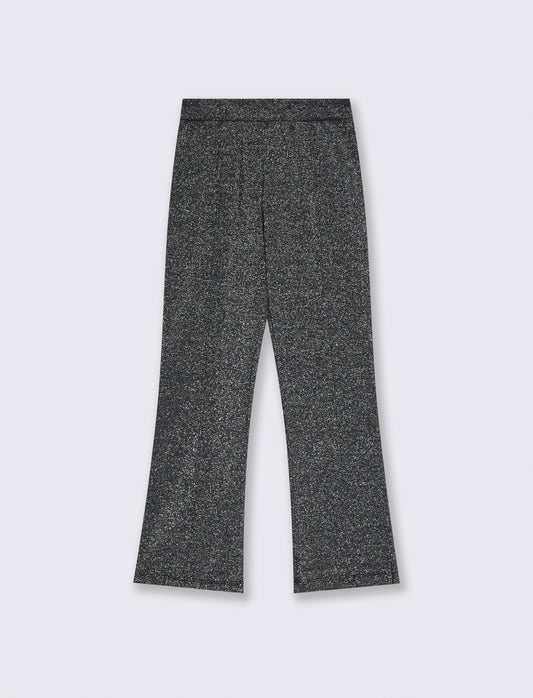 Leggins a zampa con elastico interno - Grigio