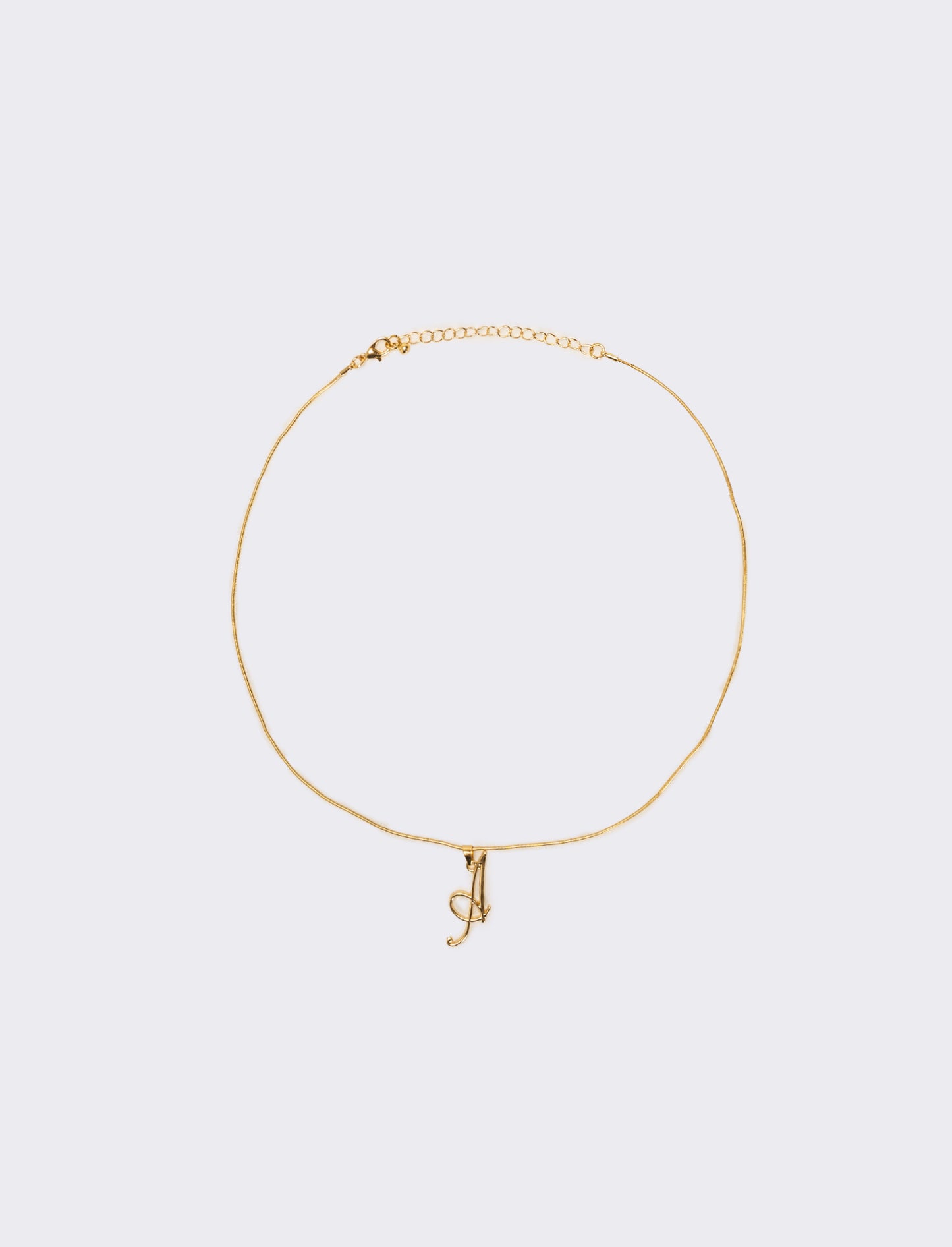 Collana letterina intercambiabile - var 1