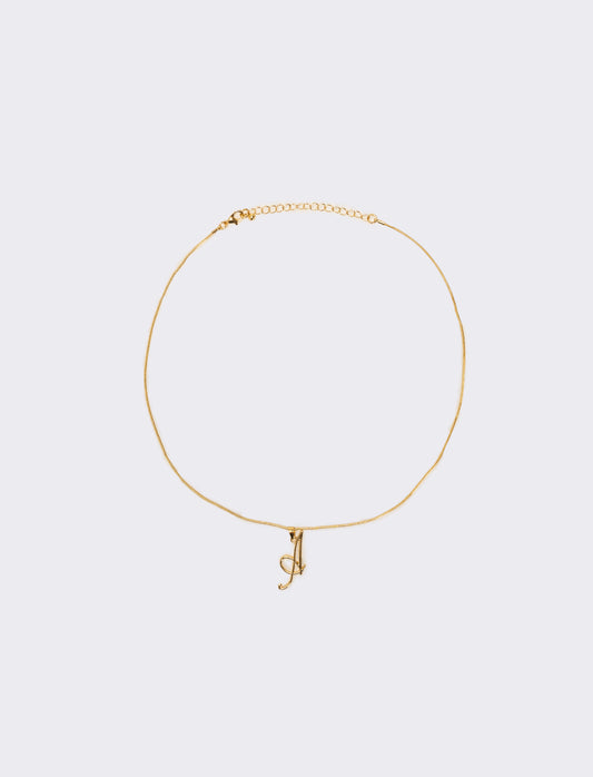Collana letterina intercambiabile - var 1