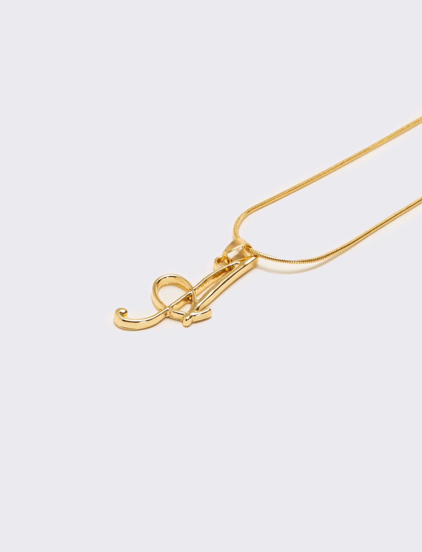 Collana letterina intercambiabile - var 1