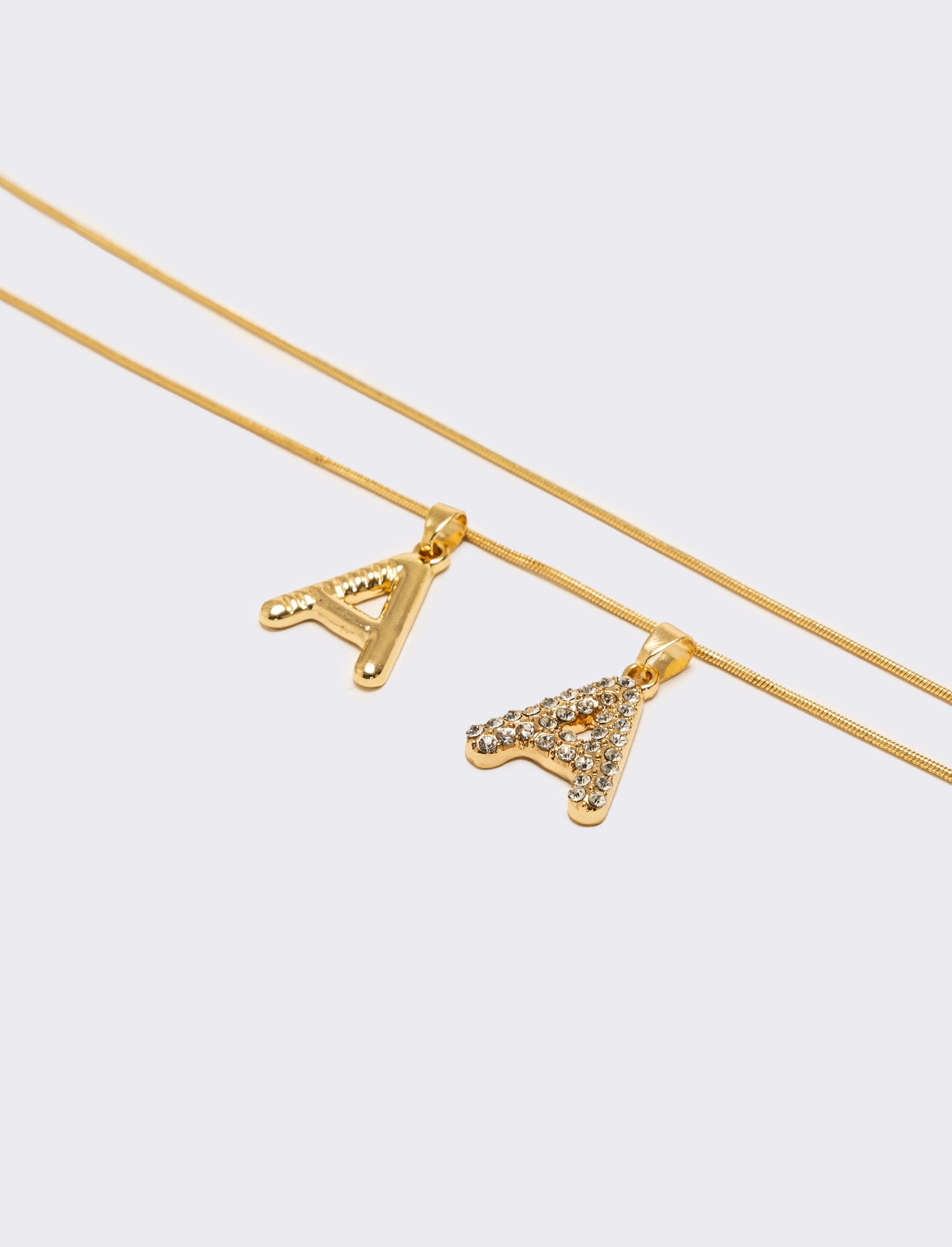 Collana letterina intercambiabile - var 1