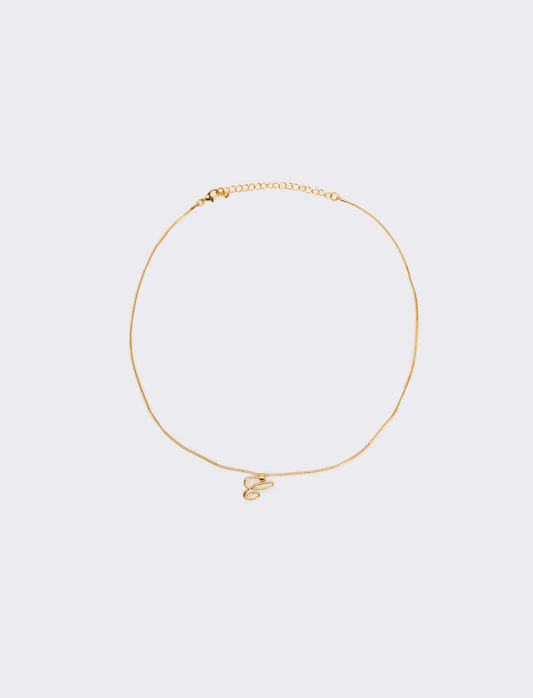 Collana letterina intercambiabile - var 2