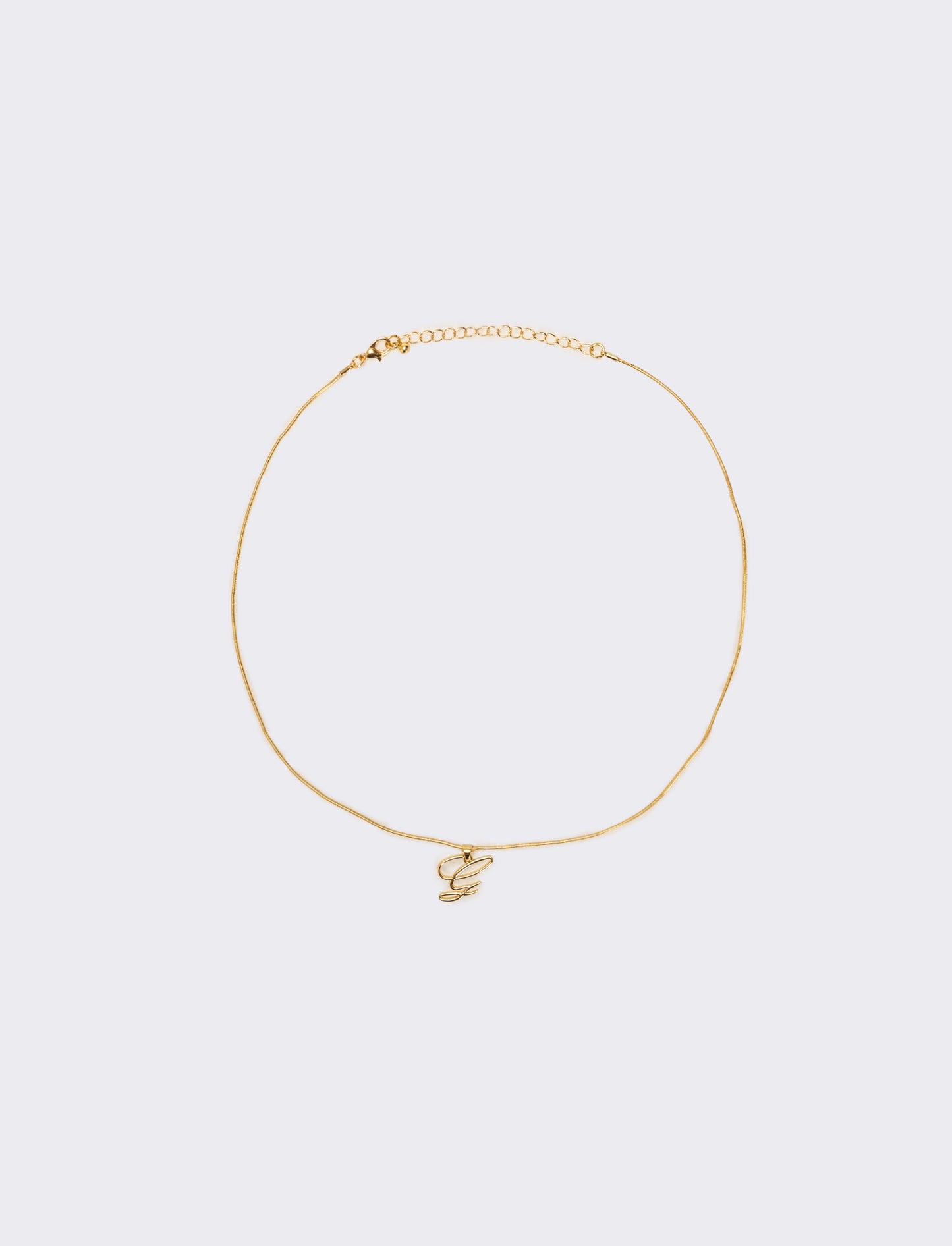 Collana letterina intercambiabile - Var 4
