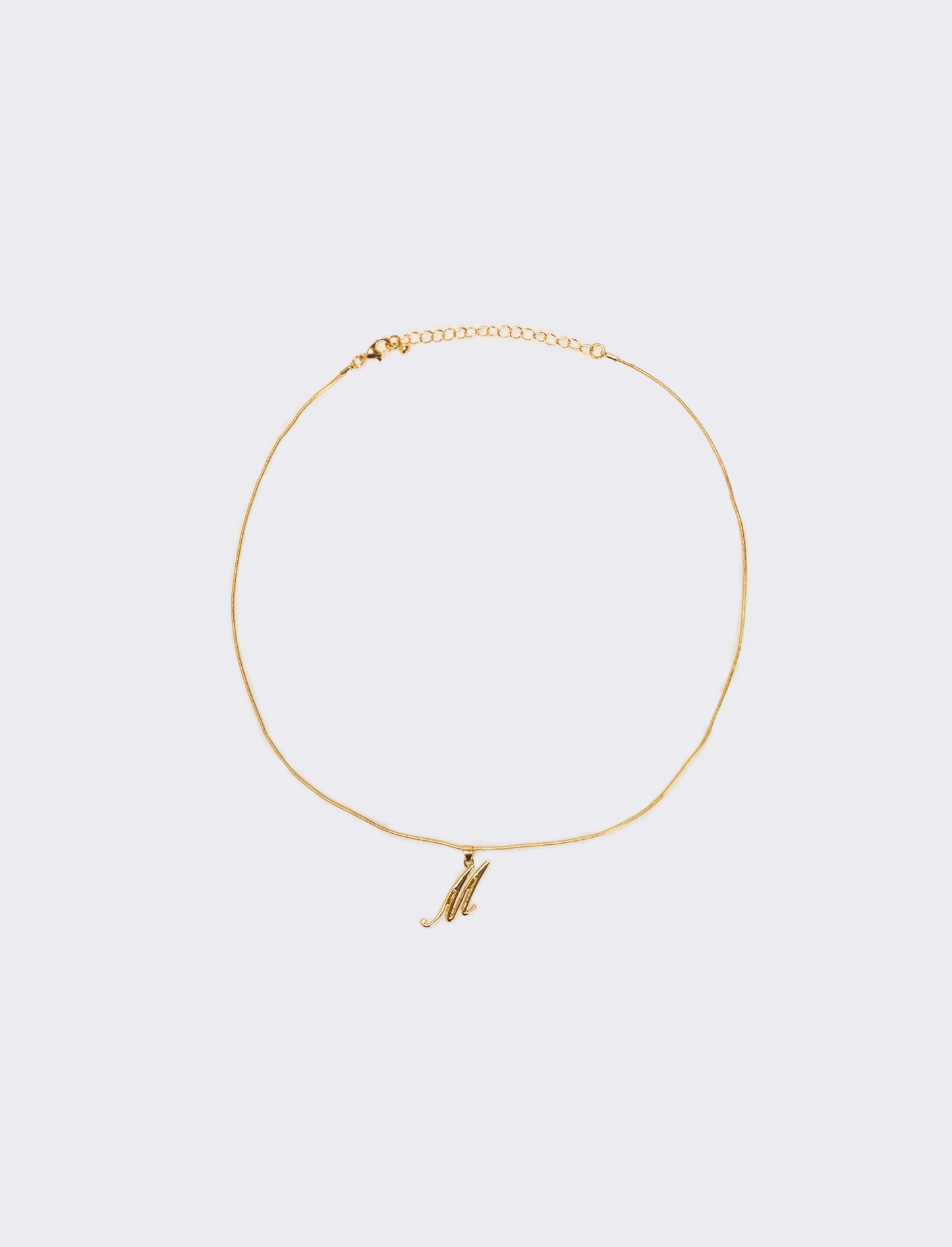 Collana letterina intercambiabile - Var 5