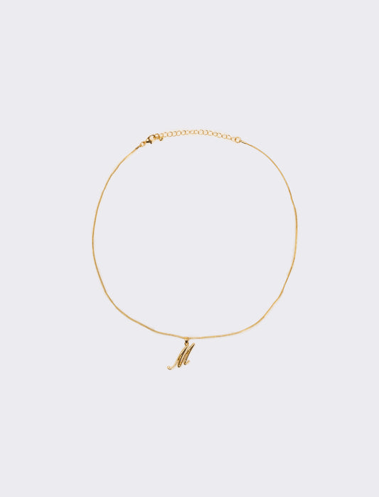 Collana letterina intercambiabile - Var 5