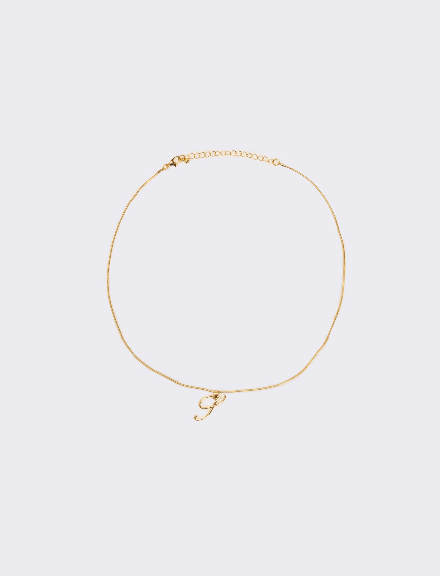 Collana letterina intercambiabile - Var 7