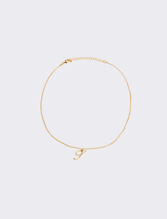 Collana letterina intercambiabile - Var 7