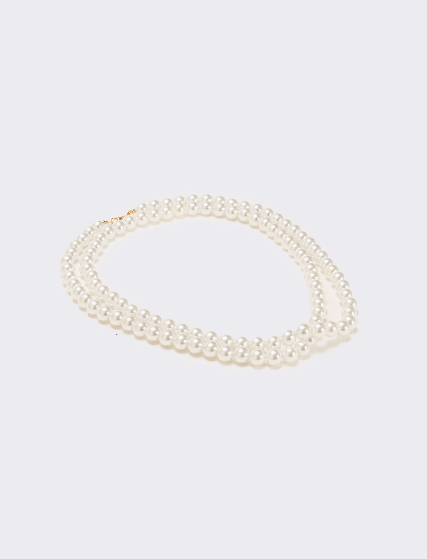 Collana charleston 12mm - Bianco natural