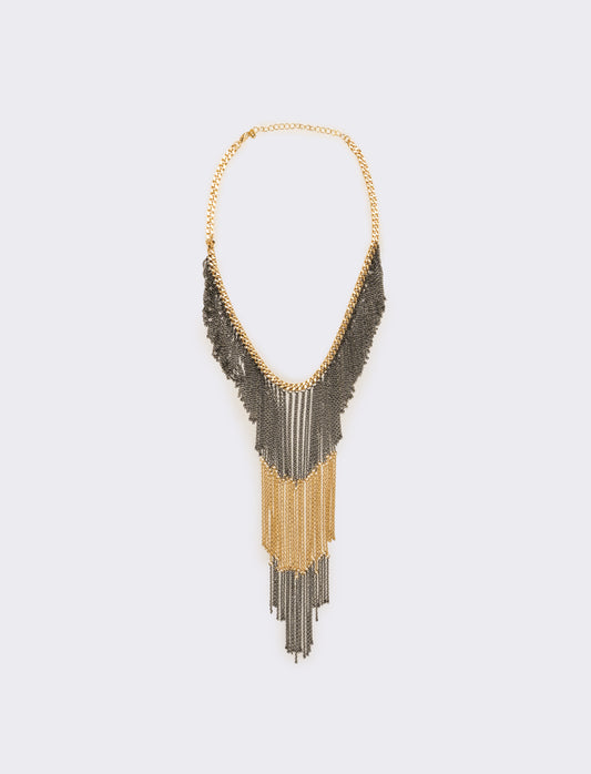 Collana catenine a cascata - Oro