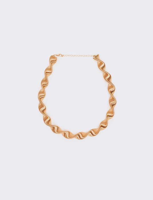 Collana torciglione snake - Oro rosa