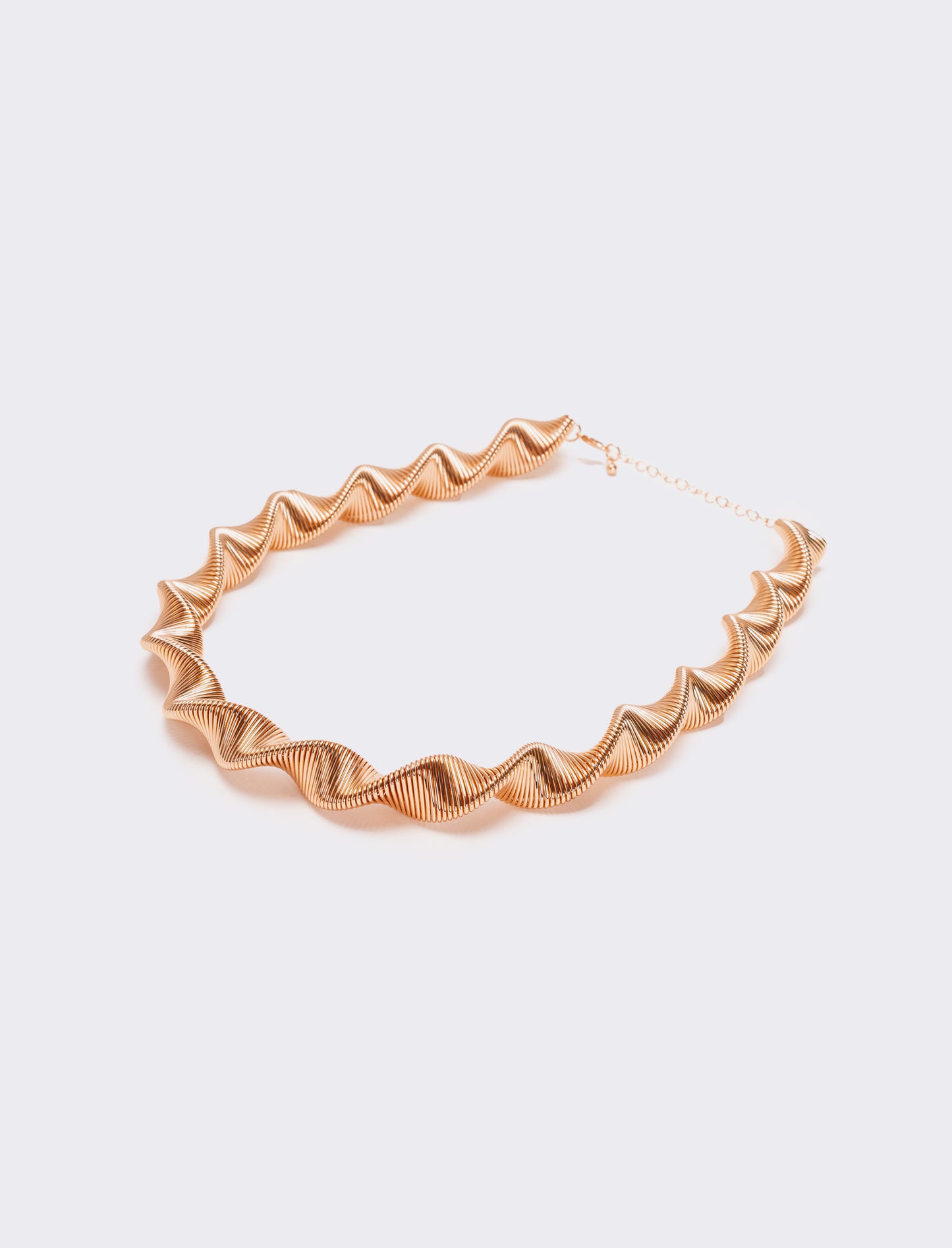 Collana torciglione snake - Oro rosa