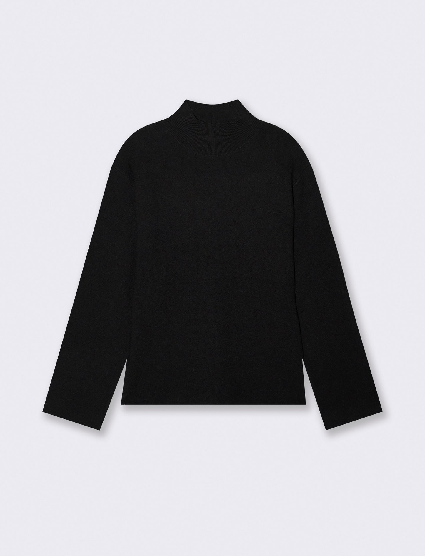 PULLOVER IN PUNTO MILANO - Nero