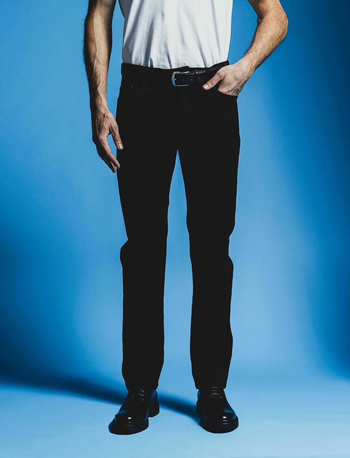 JEANS NERO REGULAR FIT - Nero